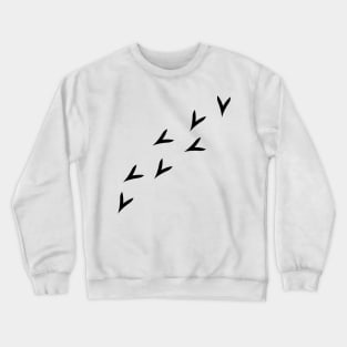 Chocobo Tracks (Black) Crewneck Sweatshirt